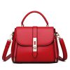 Bolsos de hombro tipo bandolera para mujer, alta calidad, cuero PU, Asa superior, Gran Capacidad